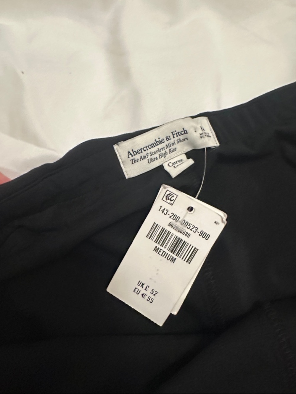 Abercrombie & Fitch Black Mini Skort - Picture 2 of 3